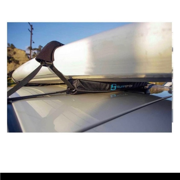 SurfStow SoftRax Removable Paddleboard Roof Racks. - Picture 4 of 8